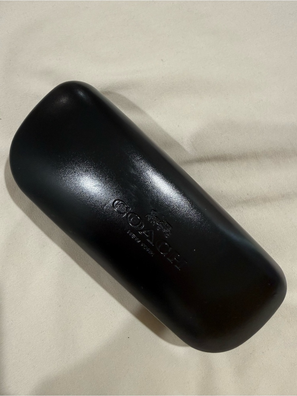 Coach Black Hard Shell Glasses Case